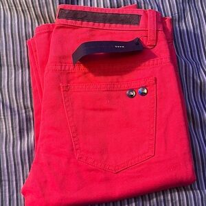 Marc Jacobs Slim Men’s Jeans in Vibrant Red